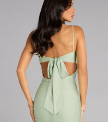 Sierra Tie-Back Mermaid Formal Dress