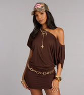 Styled Up Off-Shoulder Mini Dress
