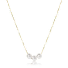 egirl 14" Necklace Gold - Joy Pearl